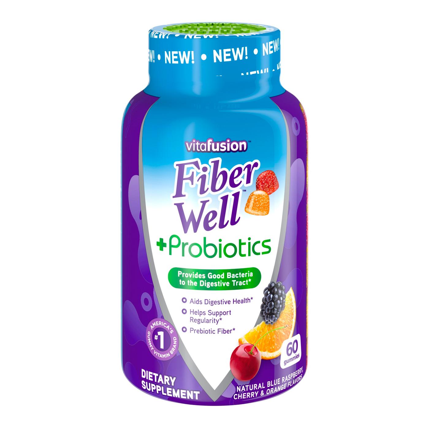 Vitafusion Fbr Wl Cw 60 Prbtc Gmm