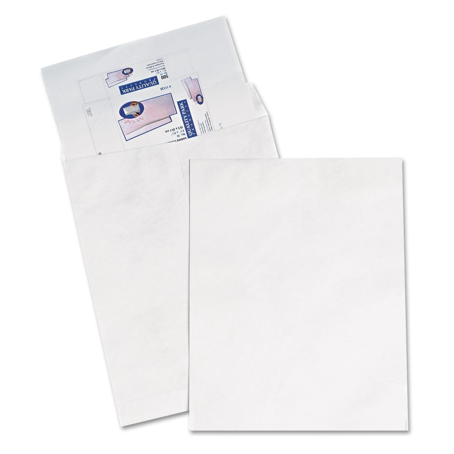 Survivor Heavyweight 18 lb Tyvek Catalog Mailers, Square Flap, Redi-Strip Adhesive Closure, 14.25 x 20, White, 25/Box