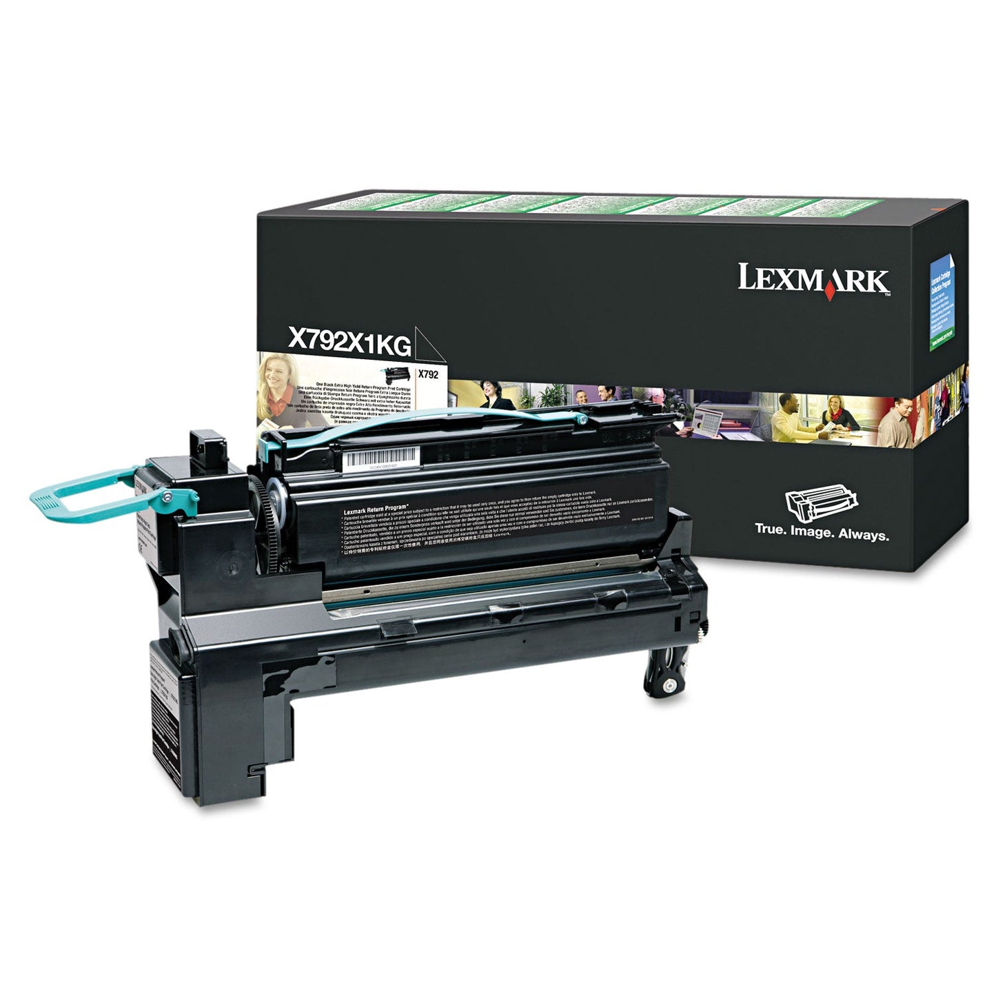Lexmark X792X1KG Return Program Extra High-Yield Toner, 20,000 Page-Yield, Black