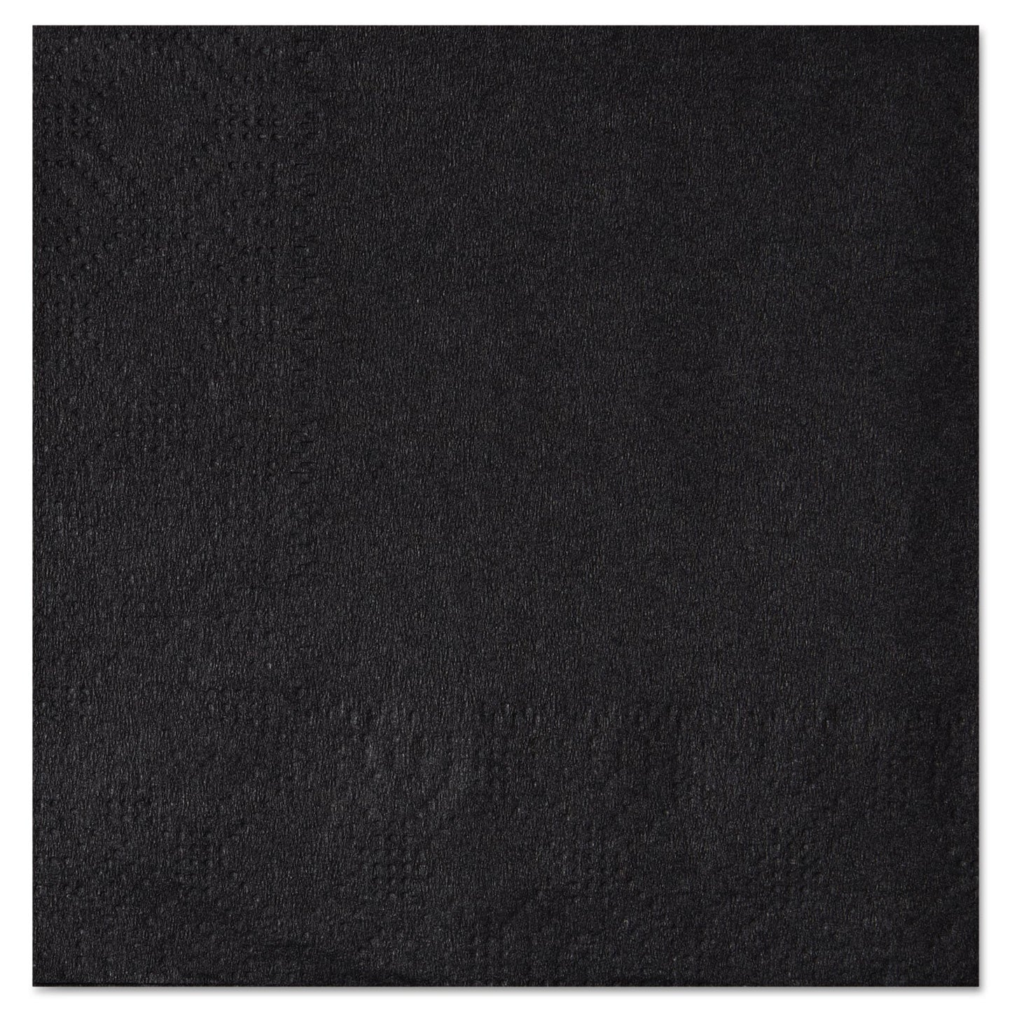 Hoffmaster Beverage Napkins, 2-Ply, 9 1/2 x 9 1/2, Black, 1000/Carton