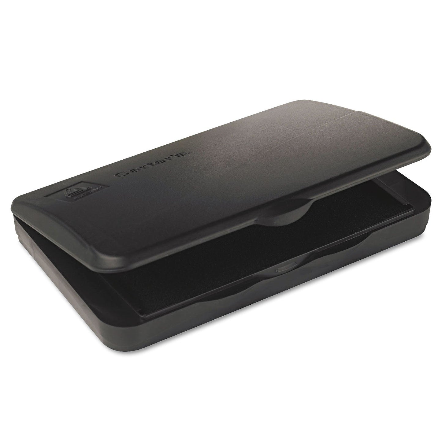 Carter's Pre-Inked Foam Stamp Pad, 4.25" x 2.75", Black