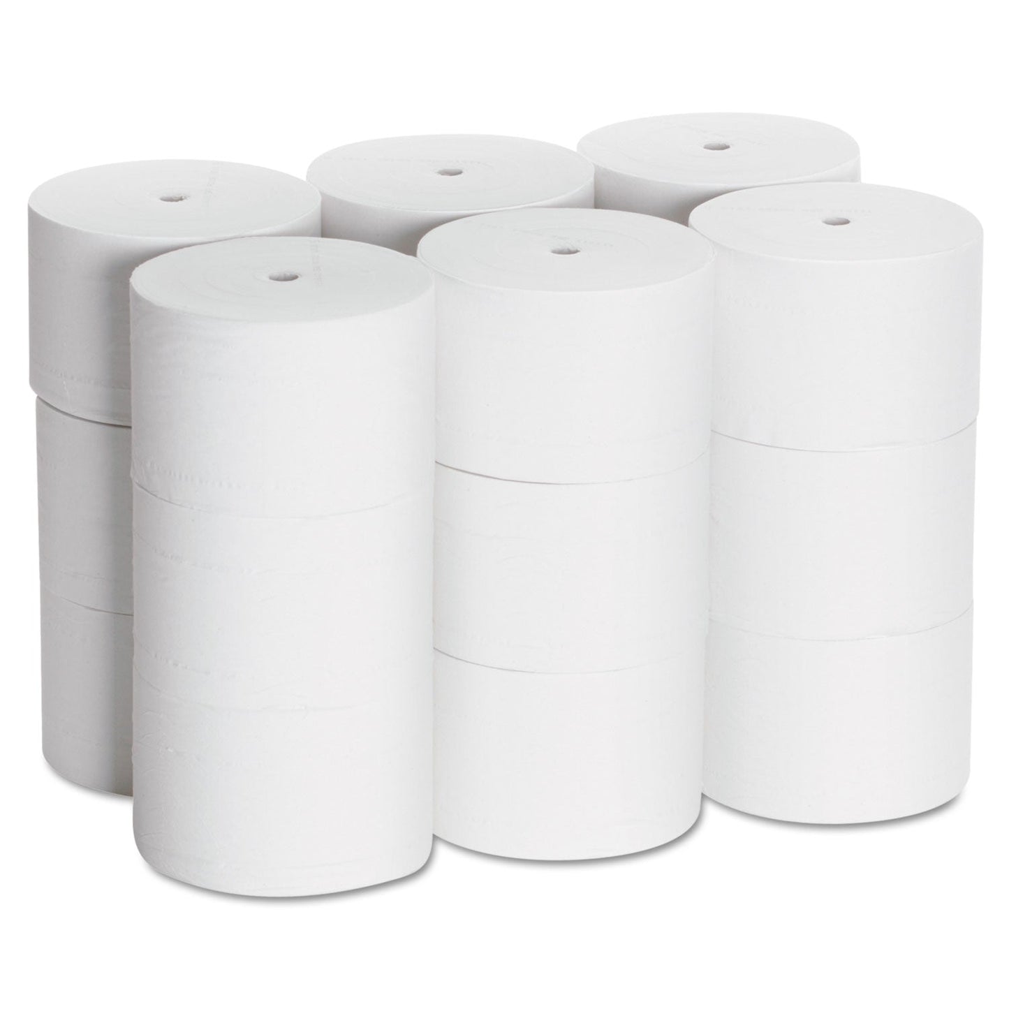 Georgia Pacific Coreless Bath Tissue, Septic Safe, 2-Ply, White, 1,125 Sheets/Roll, 18 Rolls/Carton