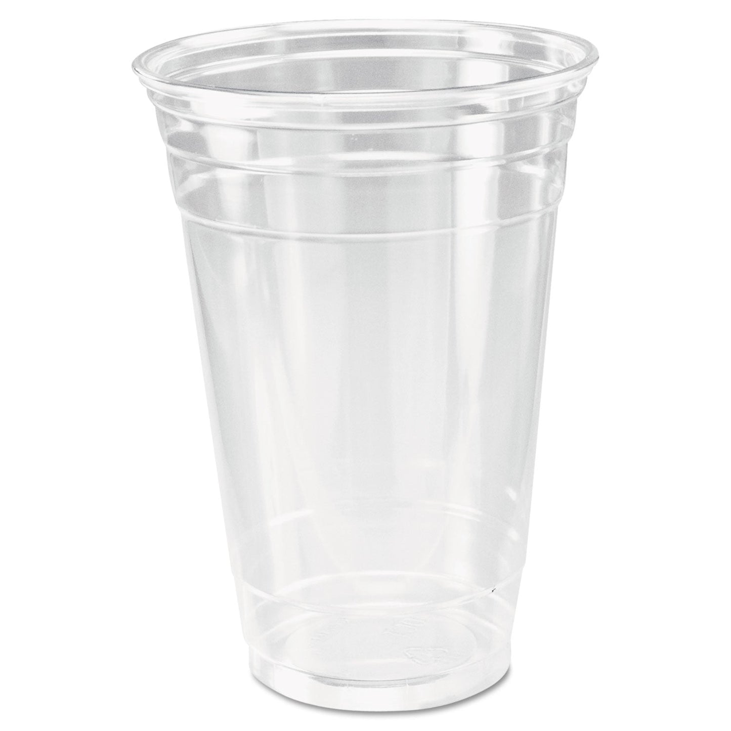 Dart Ultra Clear Cups, 20 oz, PET, 50/Bag, 12 Bags/Carton