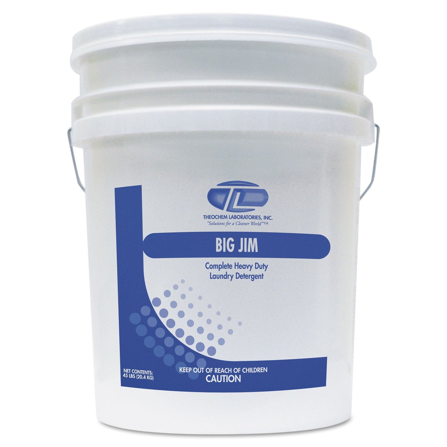 Theochem Laboratories Power HD Detergent, Fresh, 45 lbs, Pail