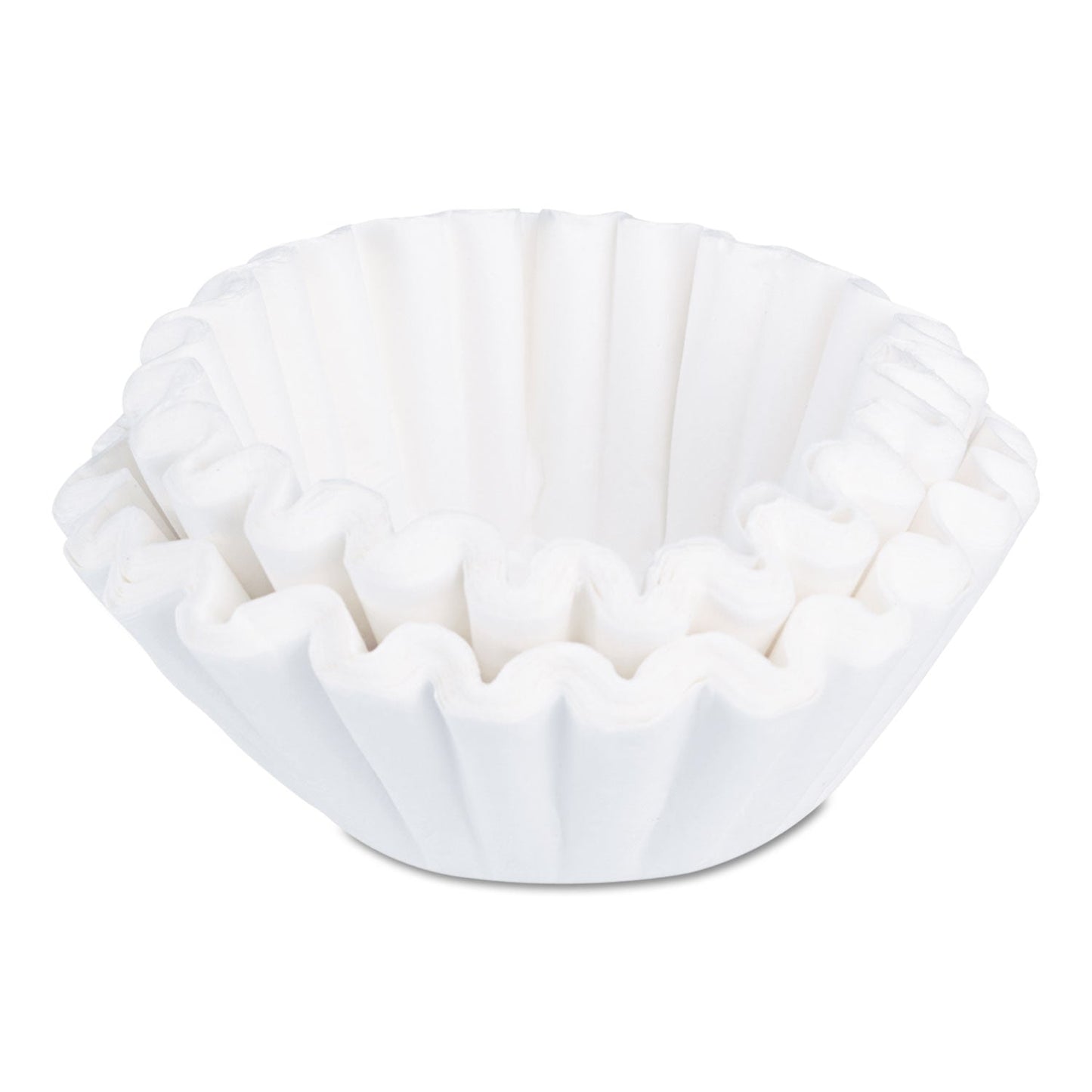 BUNN Coffee/Tea Brewer Filters, Flat Bottom, 50/Pack, 60 Packs/Carton