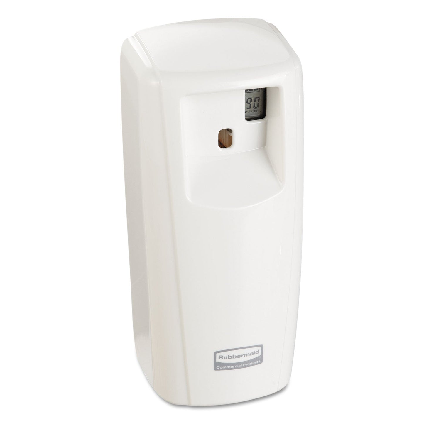 Rubbermaid TC Microburst Odor Control System 9000 LCD, 3.6 x 4.33 x 8.75, White