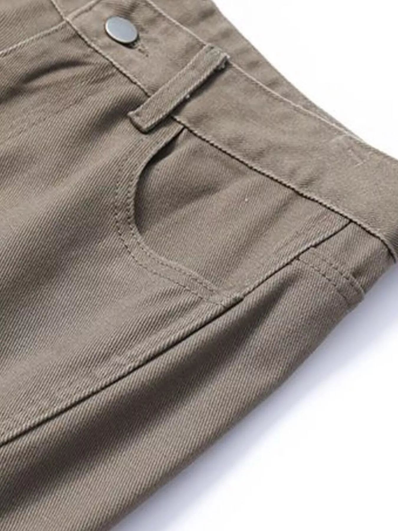 Men's Plus Size Relaxed Fit Wide Leg Casual Pants