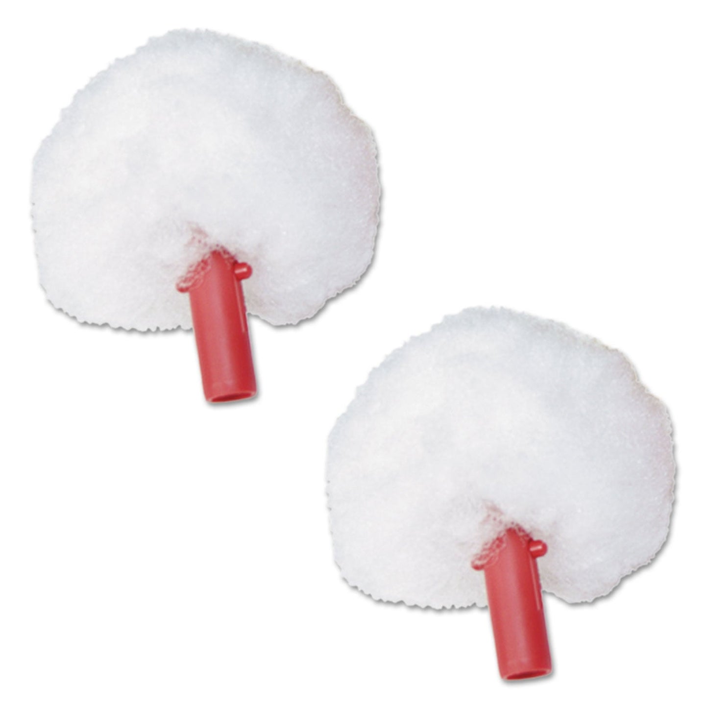 Unger ErgoToilet Bowl Brush Replacement Swab Head, White, 2/Pack