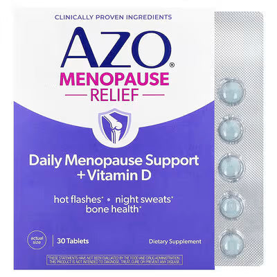 AZO MENOPAUSE RELIEF TB 30
