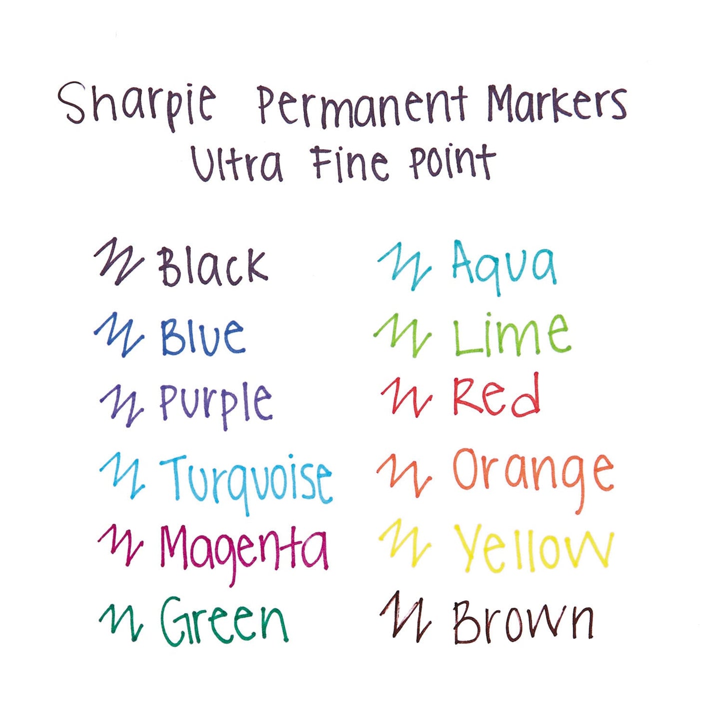 Sharpie Ultra Fine Tip Permanent Marker, Extra-Fine Needle Tip, Red, Dozen