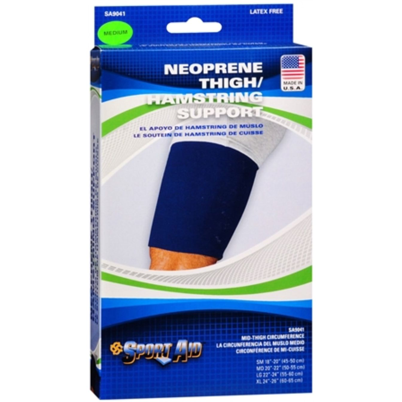 Thigh Support Neoprene Sport Aid Medium