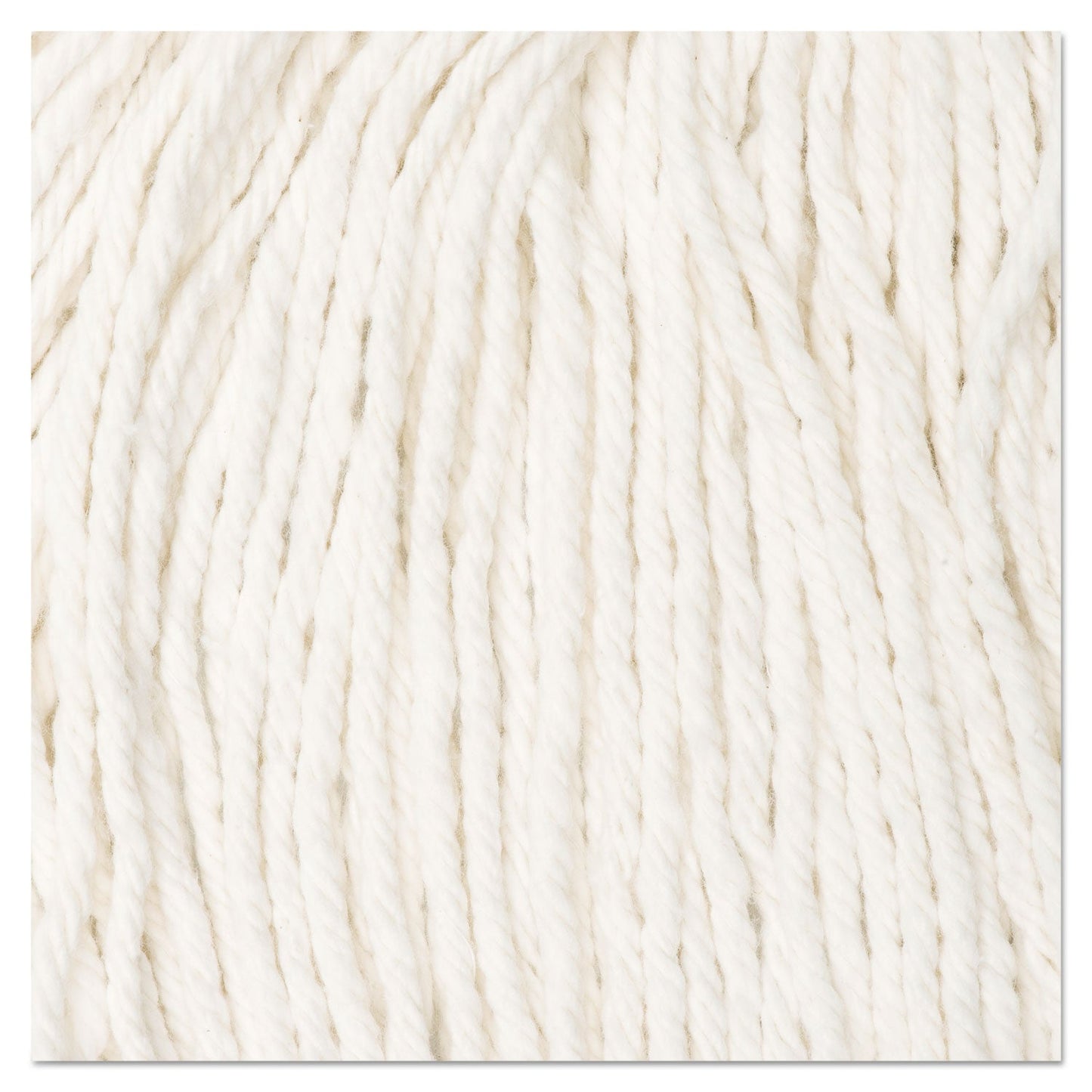 Boardwalk Cut-End Wet Mop Head, Cotton, No. 24, White