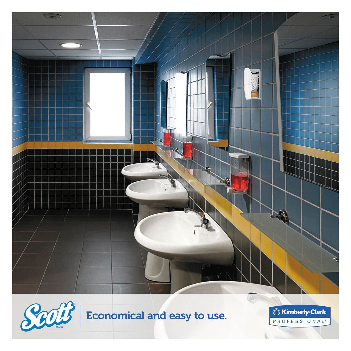 Scott Essential Continuous Air Freshener Refill, Ocean, 48 mL Cartridge, 6/Carton