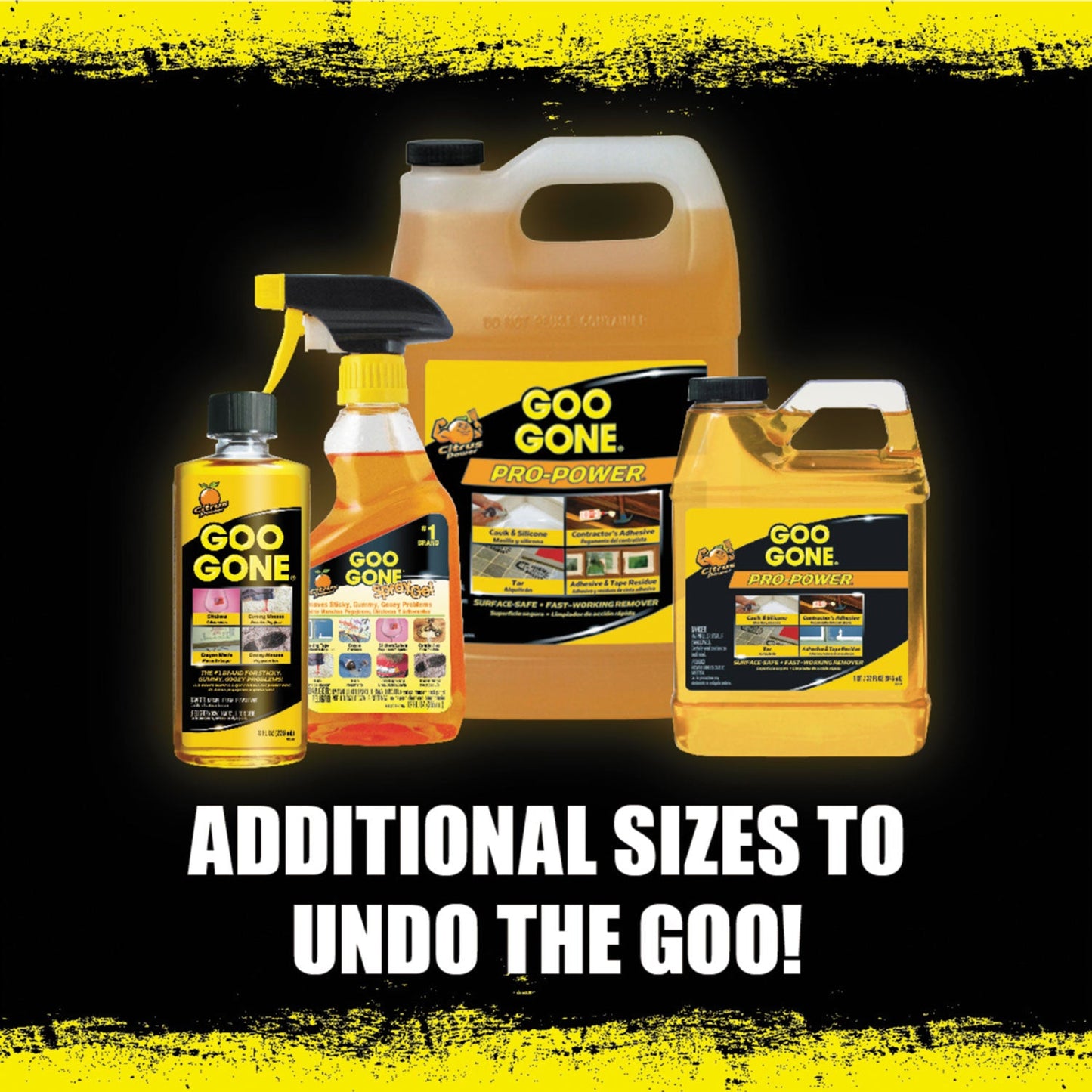Goo Gone Pro-Power Cleaner, Citrus Scent, 1 gal Bottle