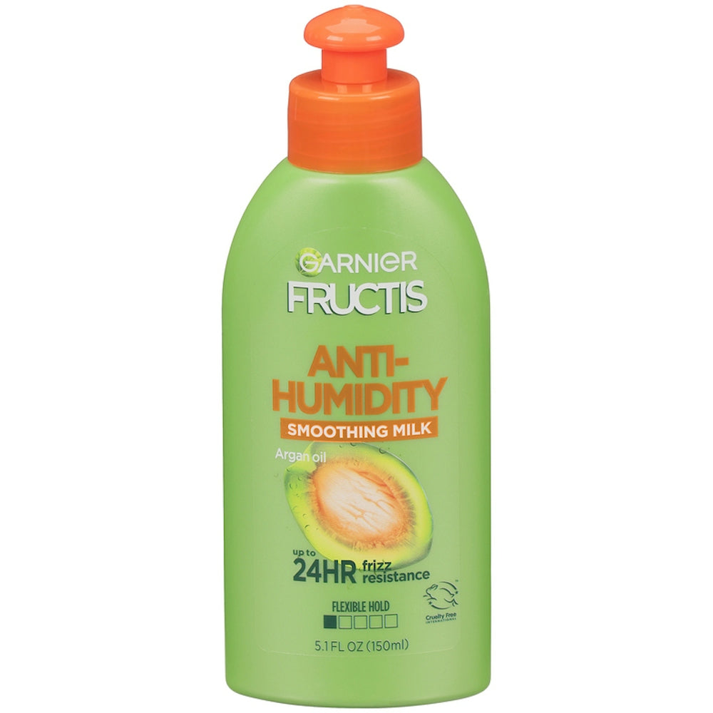 Fructis Garnier Style Anti-Humidity Smoothing Milk, Sleek - 5.1 Fl Oz