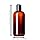 Plastic Amber Bottle 8 Oz x100 Ea