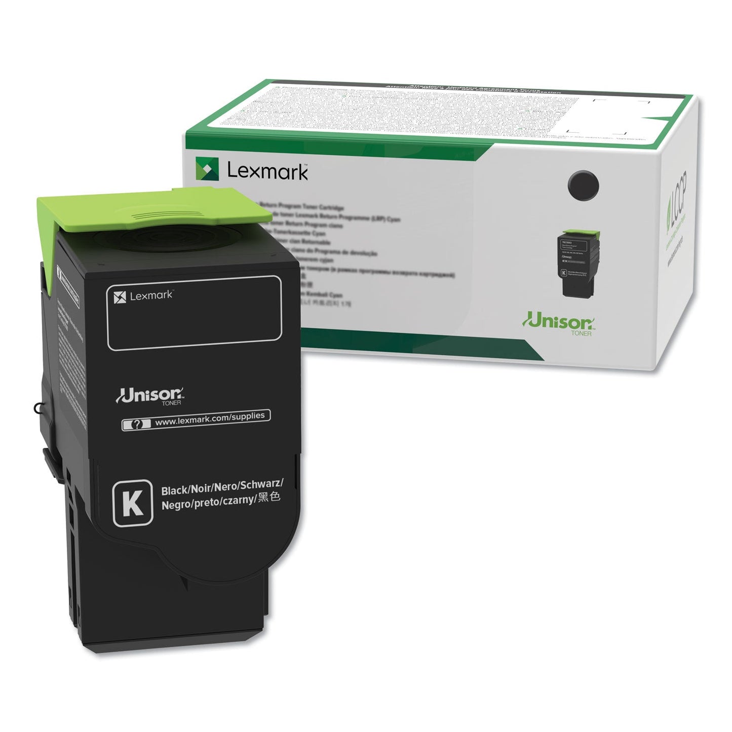 Lexmark C2310K0 Toner, 1,000 Page-Yield, Black