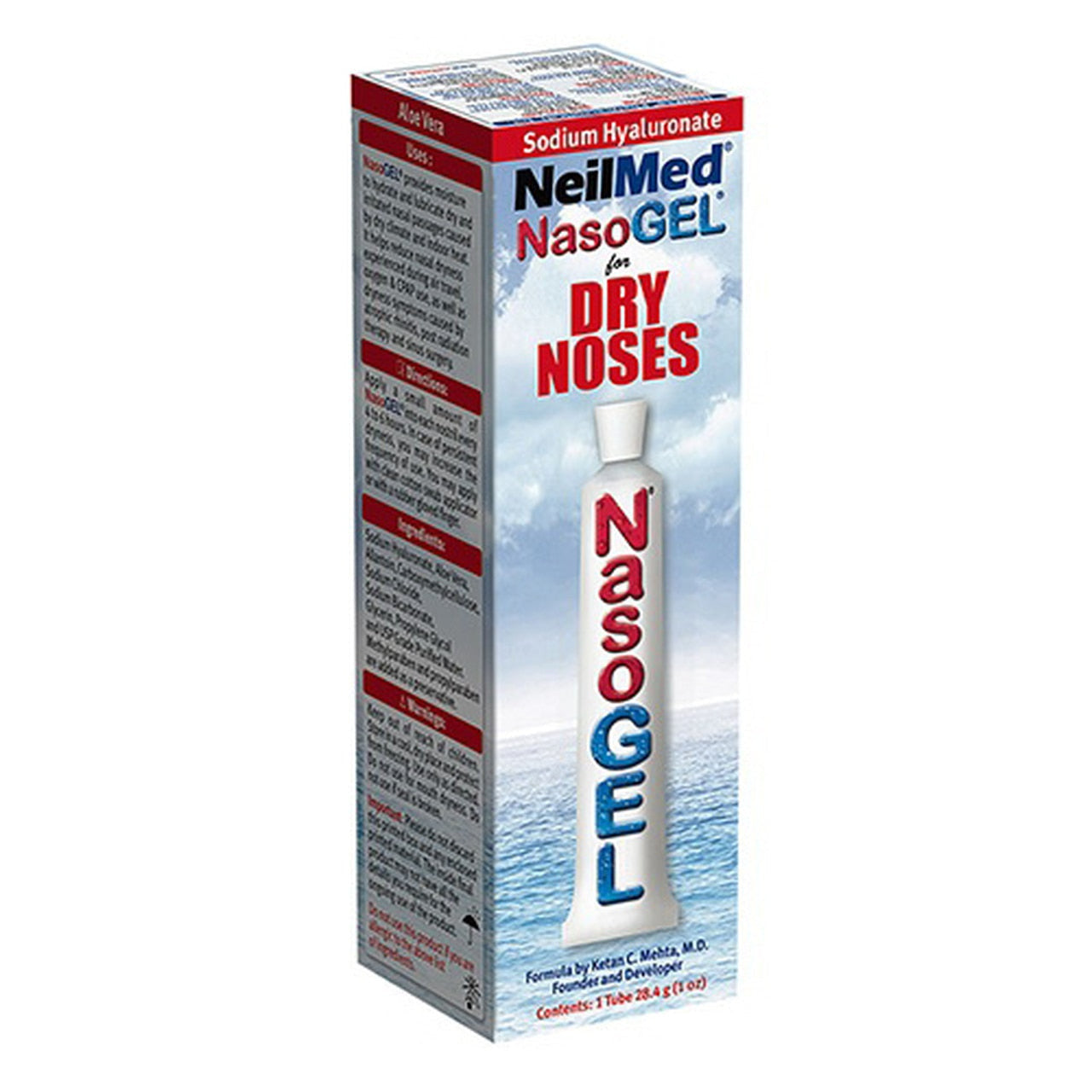 Nasogel Dry Nose Gel Tube 1 Oz
