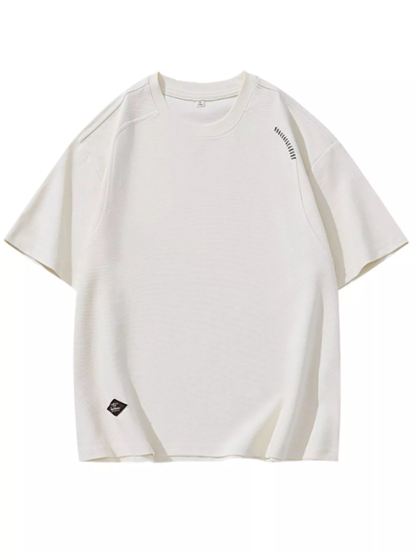 Men's Plus Size Casual Crew Neck Short Sleeve T-Shirt