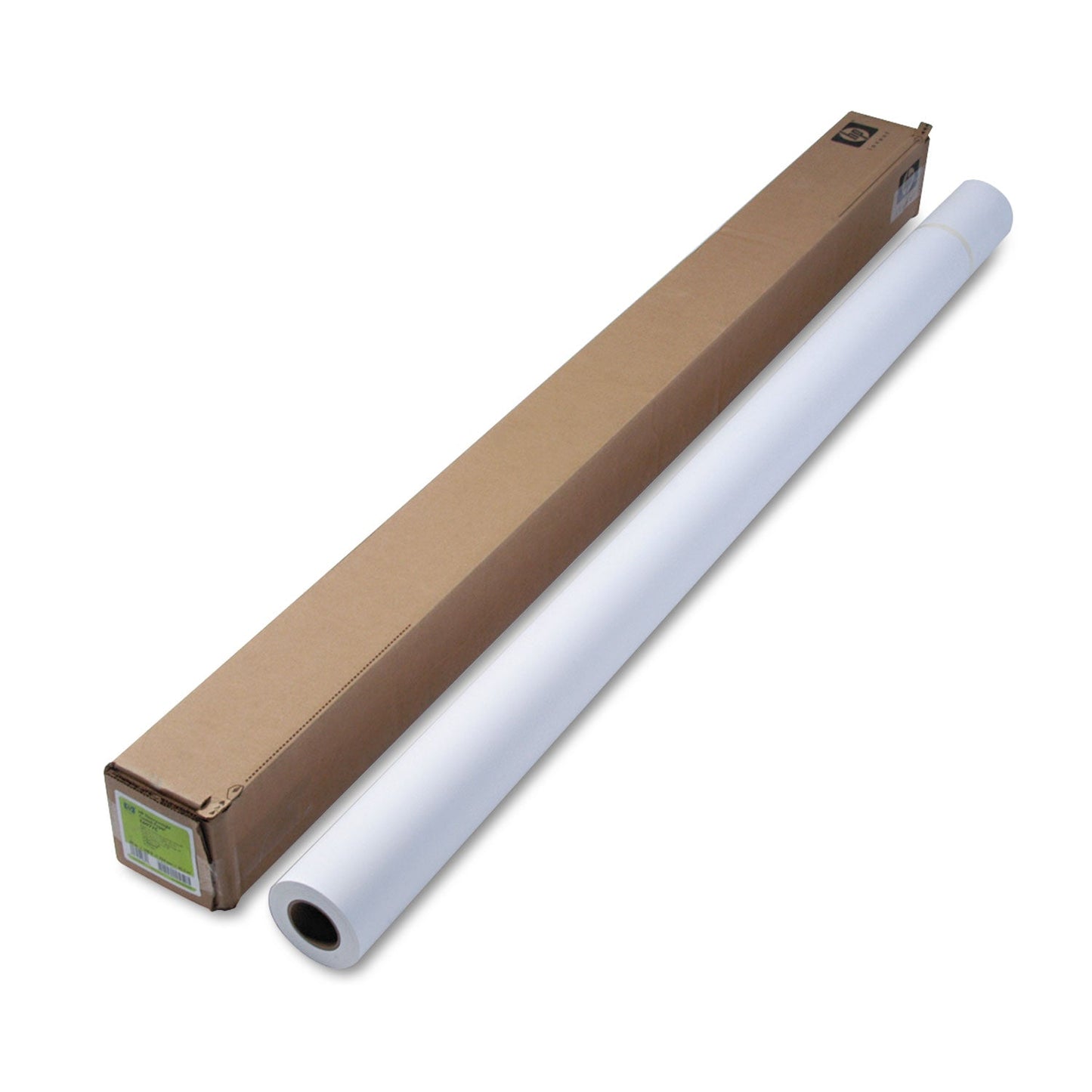 HP DesignJet Large Format Paper for Inkjet Prints, 60" x 100 ft, Coated White