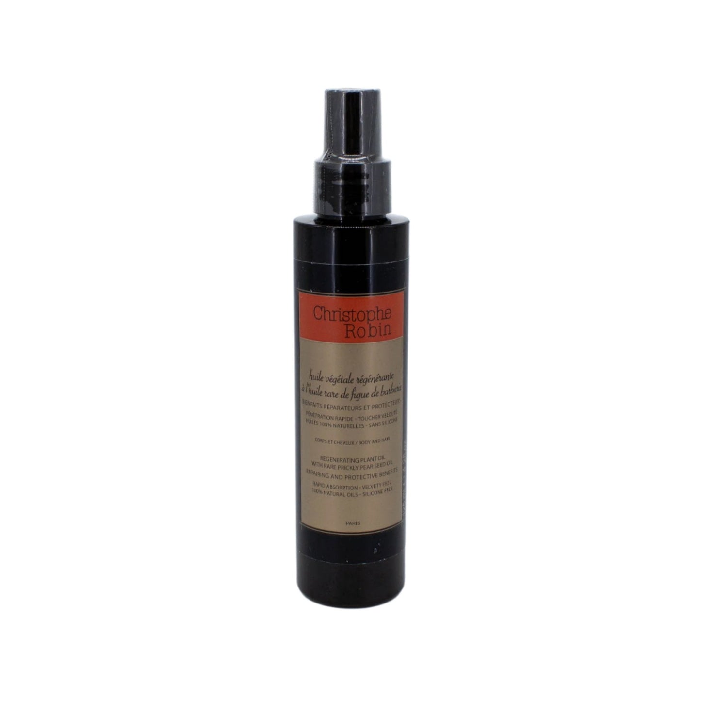 CHRISTOPHE ROBIN Regenerating Plant Oil 4.2oz - Small Amount Missing