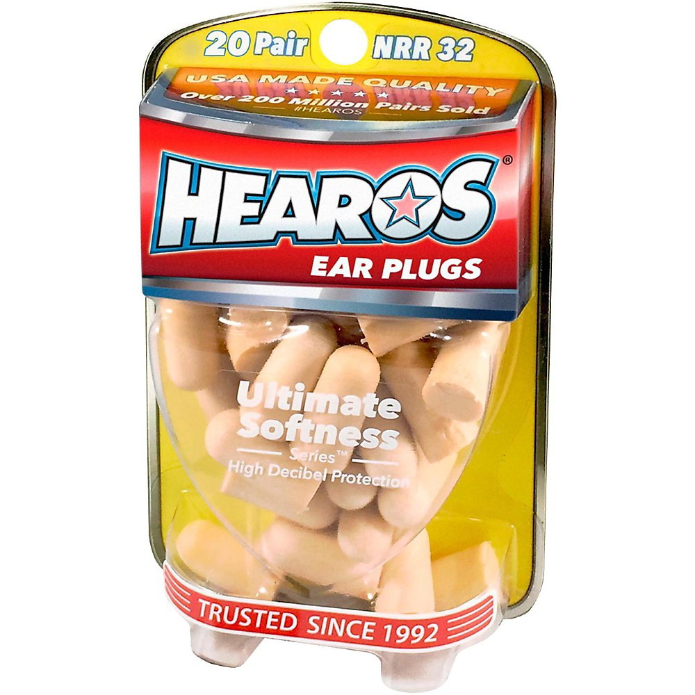 Hearos Ear Plugs Ultra Softness 20-Pr