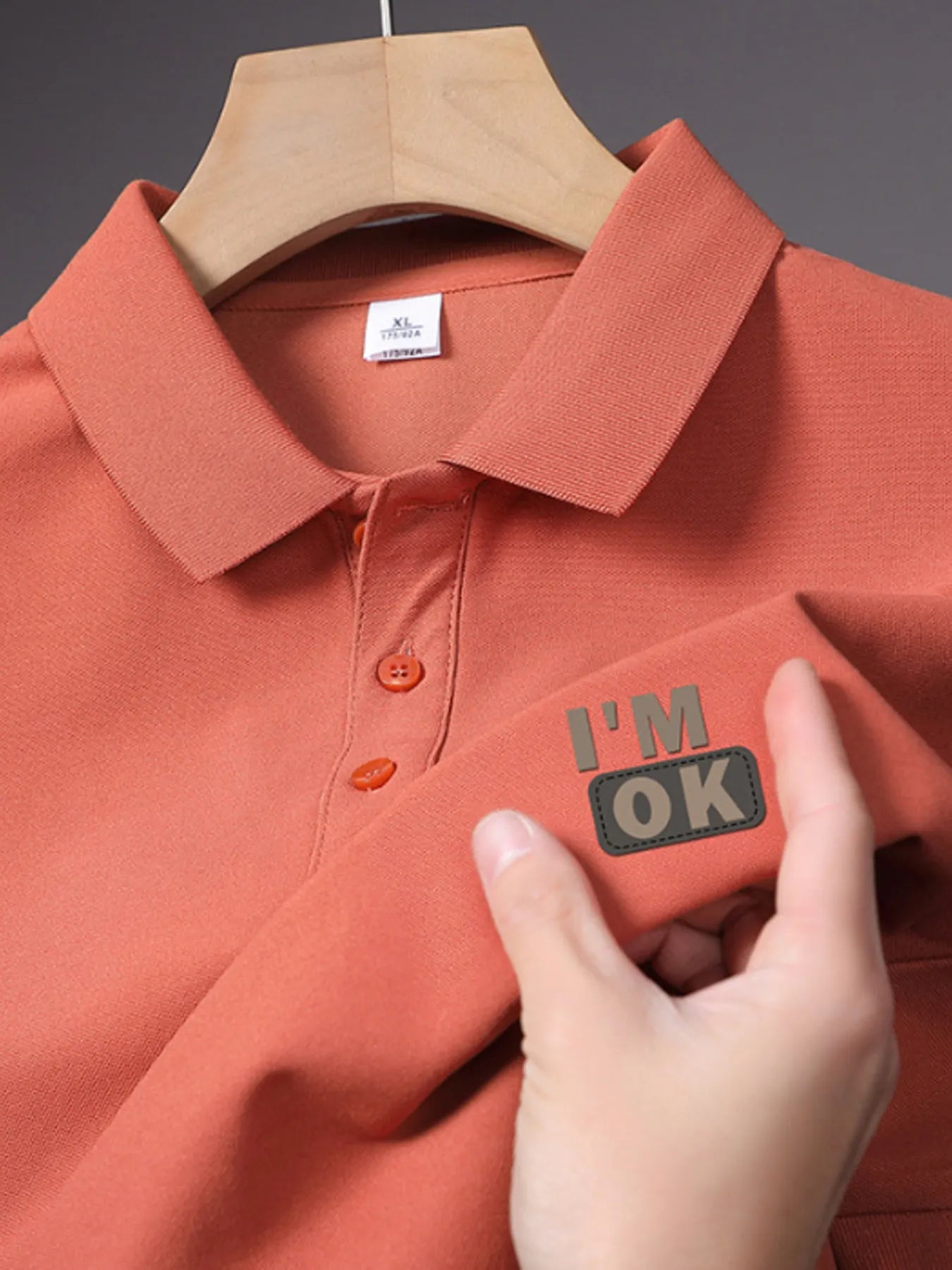 Men's Plus Size Casual Short Sleeve Polo Shirt