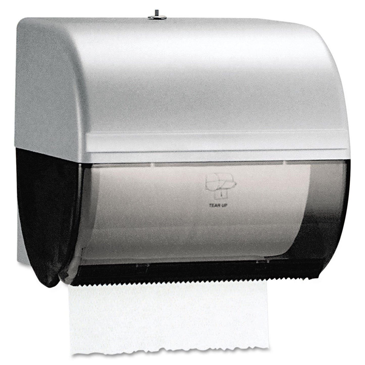Kimberly-Clark Professional* Omni Roll Towel Dispenser, 10.5 x 10 x 10, Smoke/Gray