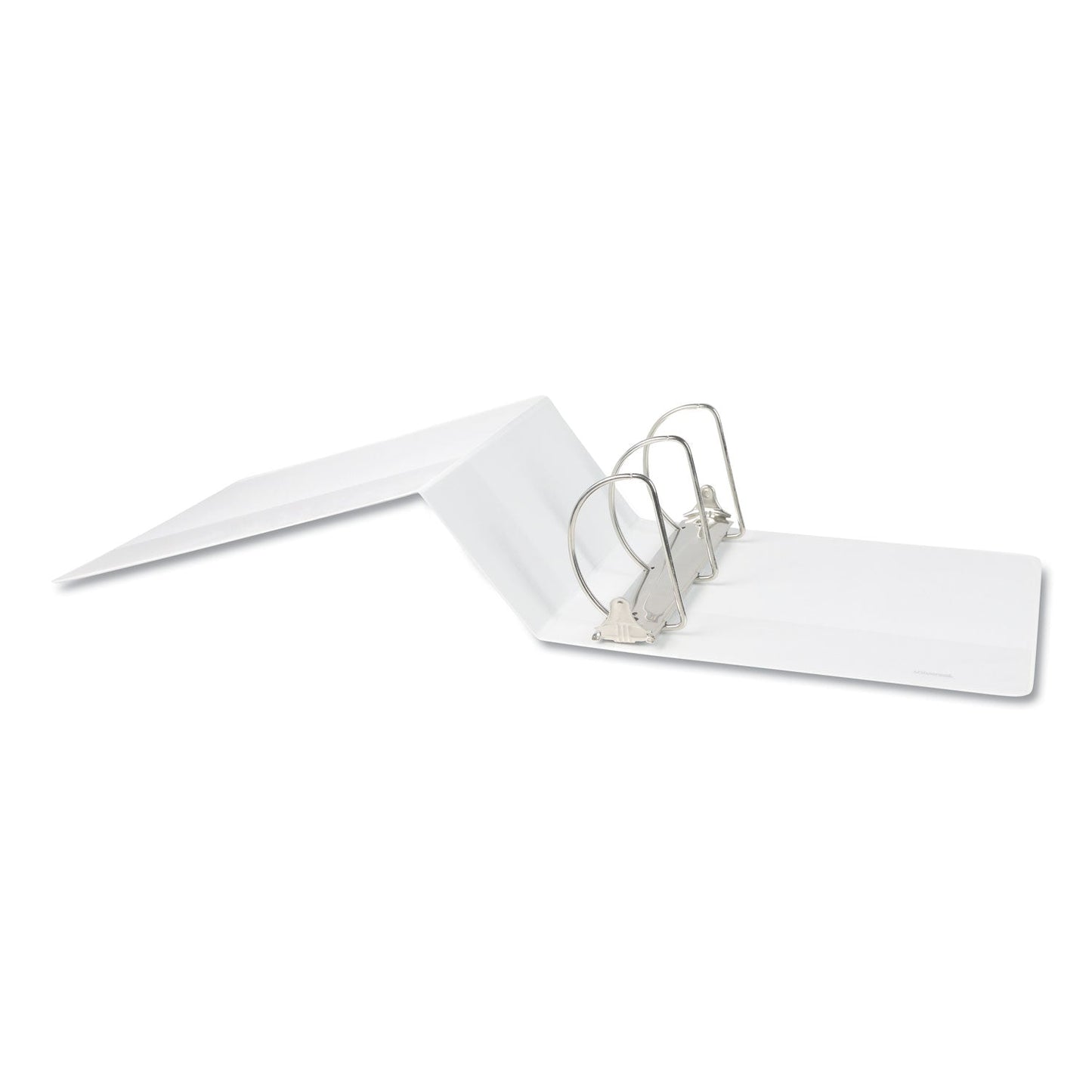 Universal Slant D-Ring View Binder, 3 Rings, 5" Capacity, 11 x 8.5, White