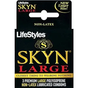Lifestyles Skyn Large Condoms 6x3