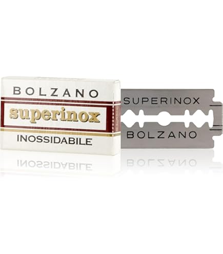 Bolzano Superinox Double Edge Razor Blades 5 Pc