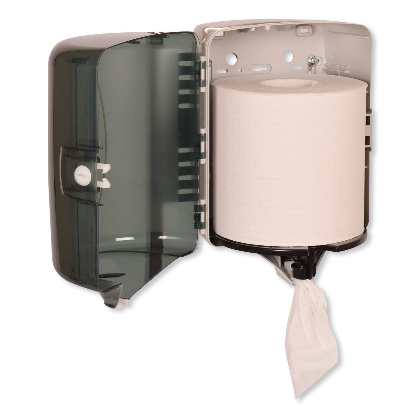 Tork Centerfeed Hand Towel Dispenser, 10.13 x 10 x 12.75, Smoke