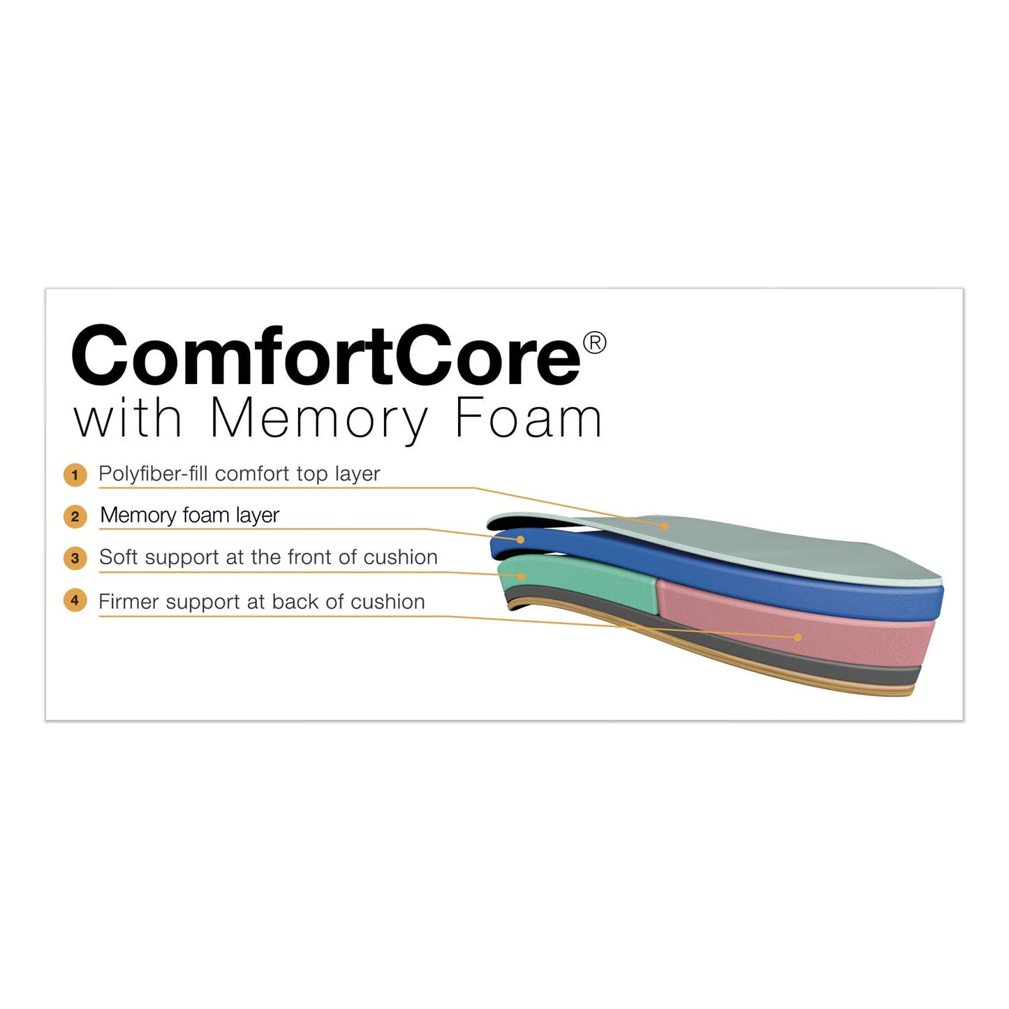 La-Z-Boy Woodbury High-Back Executive Chair, Supports Up to 300 lb, 20.25" to 23.25" Seat Height, Black Seat/Back, Weathered Gray Base