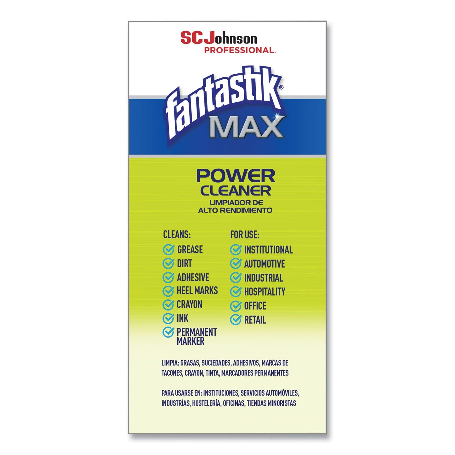 Fantastik Power Cleaner, Pleasant Scent, 32 oz Spray Bottle