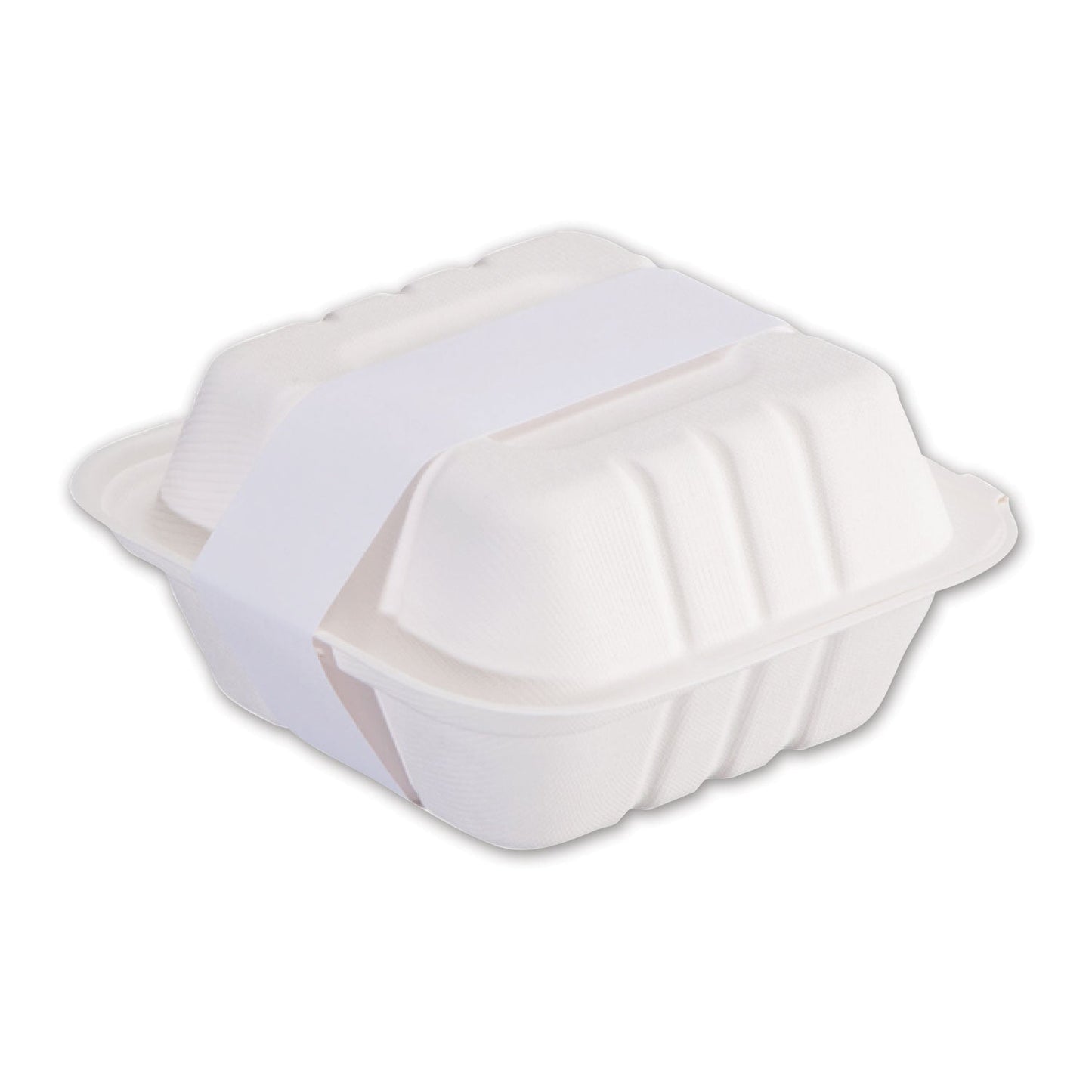 Hoffmaster Peel and Seal Tamper Evident Food Container Bands, 1.5" x 24", White, Paper, 2,500/Carton