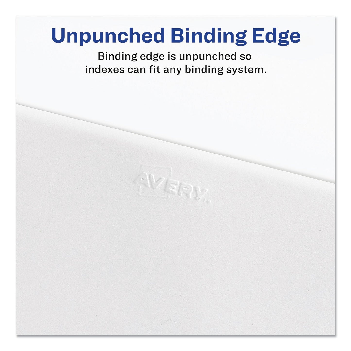 Avery Preprinted Legal Exhibit Side Tab Index Dividers, Allstate Style, 25-Tab, 126 to 150, 11 x 8.5, White, 1 Set, (1706)