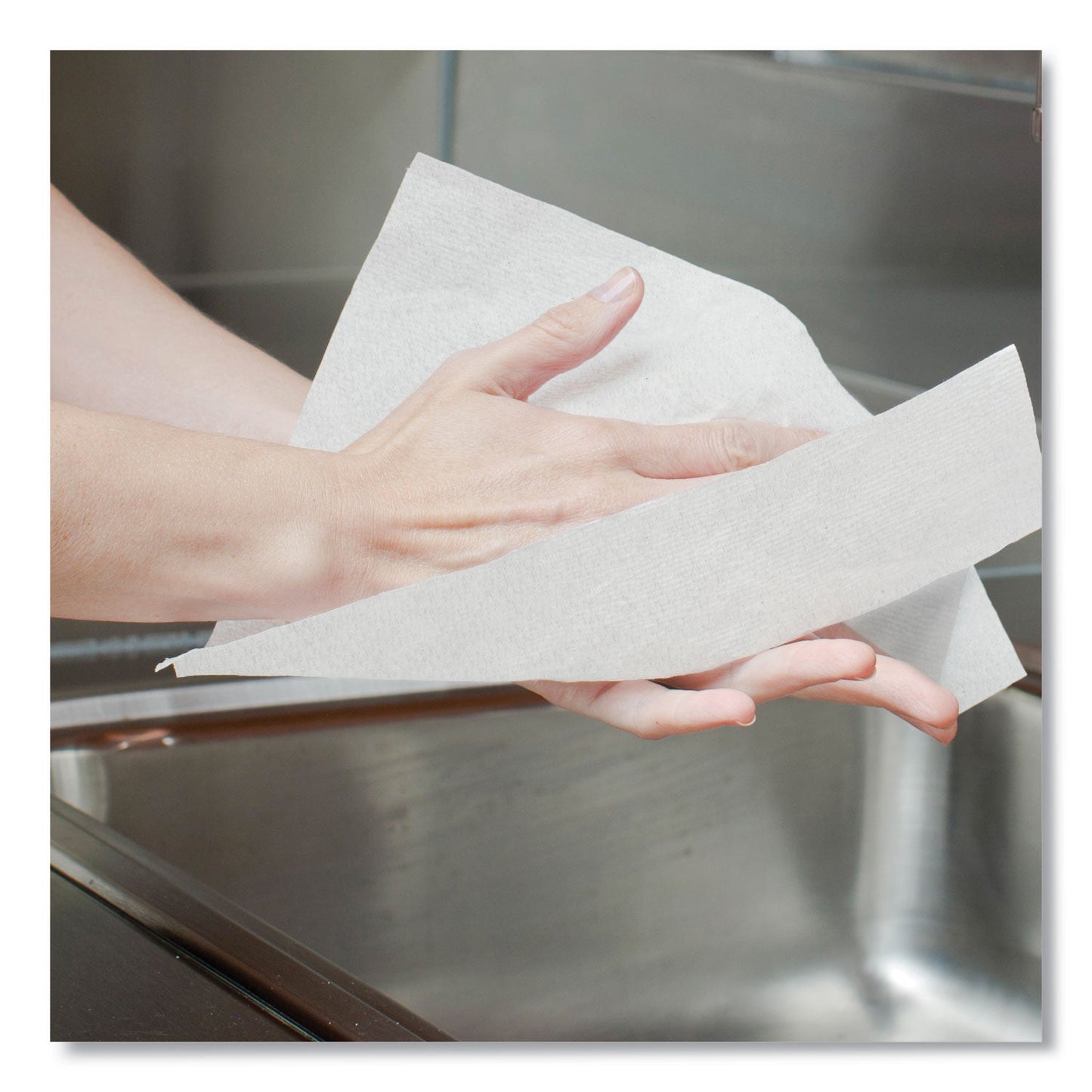Scott Essential Multi-Fold Towels 100% Recycled, 9.2 x 9.4, White, 250/Pack, 16 Pack/Carton