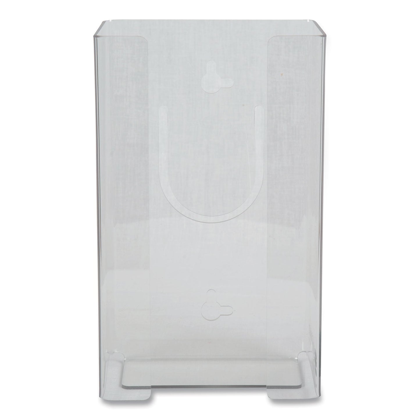 San Jamar Clear Plexiglas Disposable Glove Dispenser, 1-Box, Plexiglas, Clear, 5.5 x 3.75 x 10