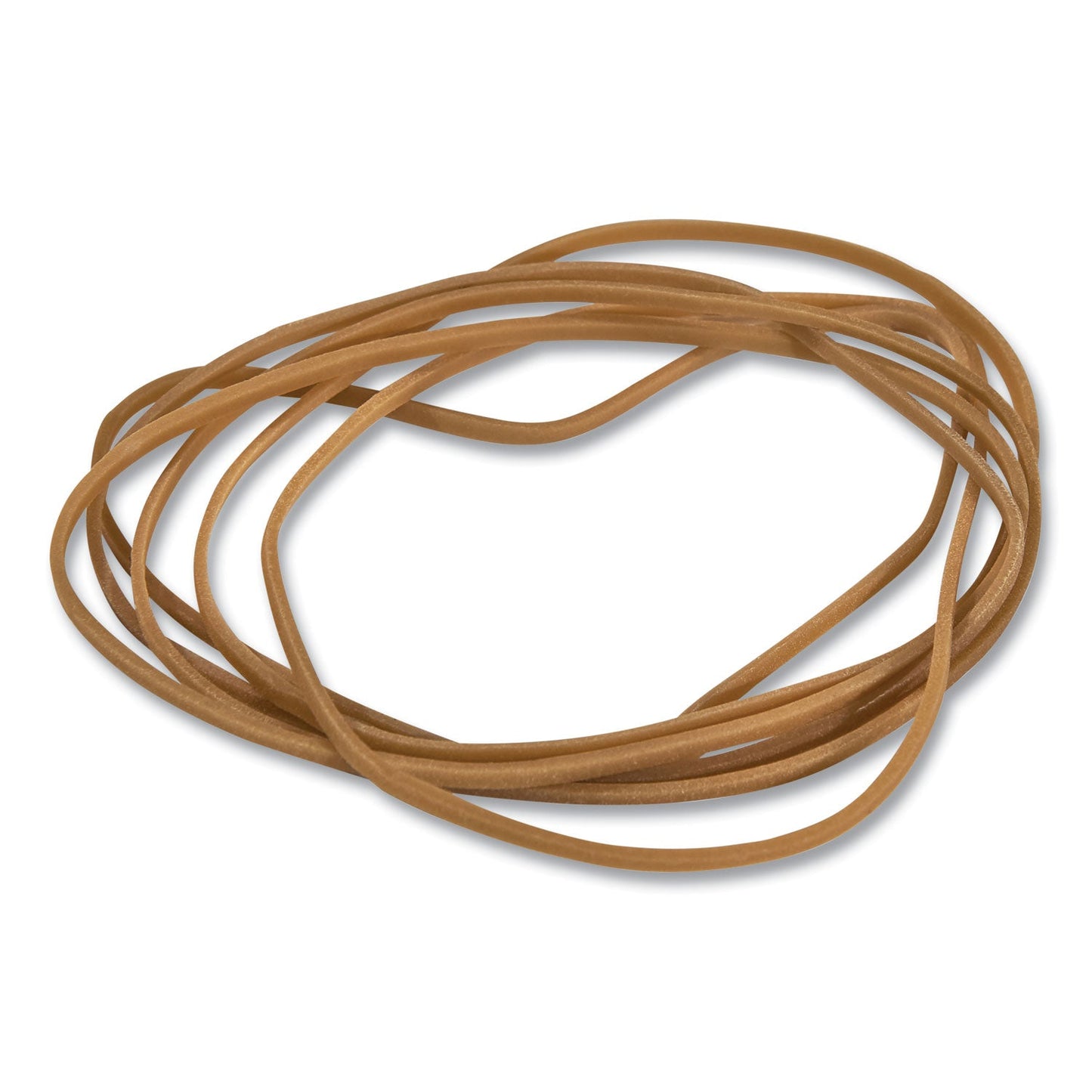 Universal Rubber Bands, Size 19, 0.04" Gauge, Beige, 4 oz Box, 310/Pack