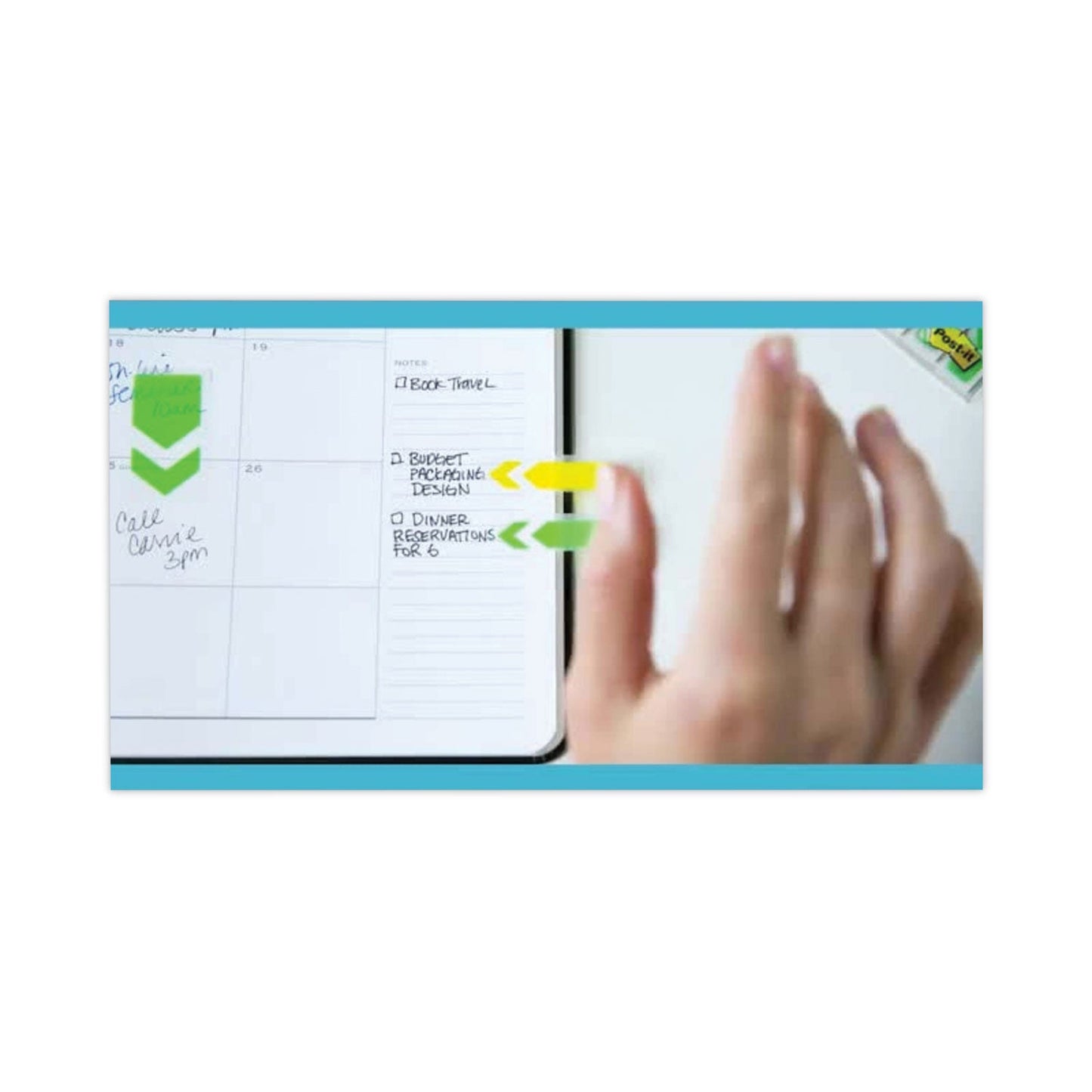 Post-it Page Flag Value Pack, 0.5 x 1.75, Assorted Colors, 280 Page Flags, 48, 1/2" Arrows/Pack
