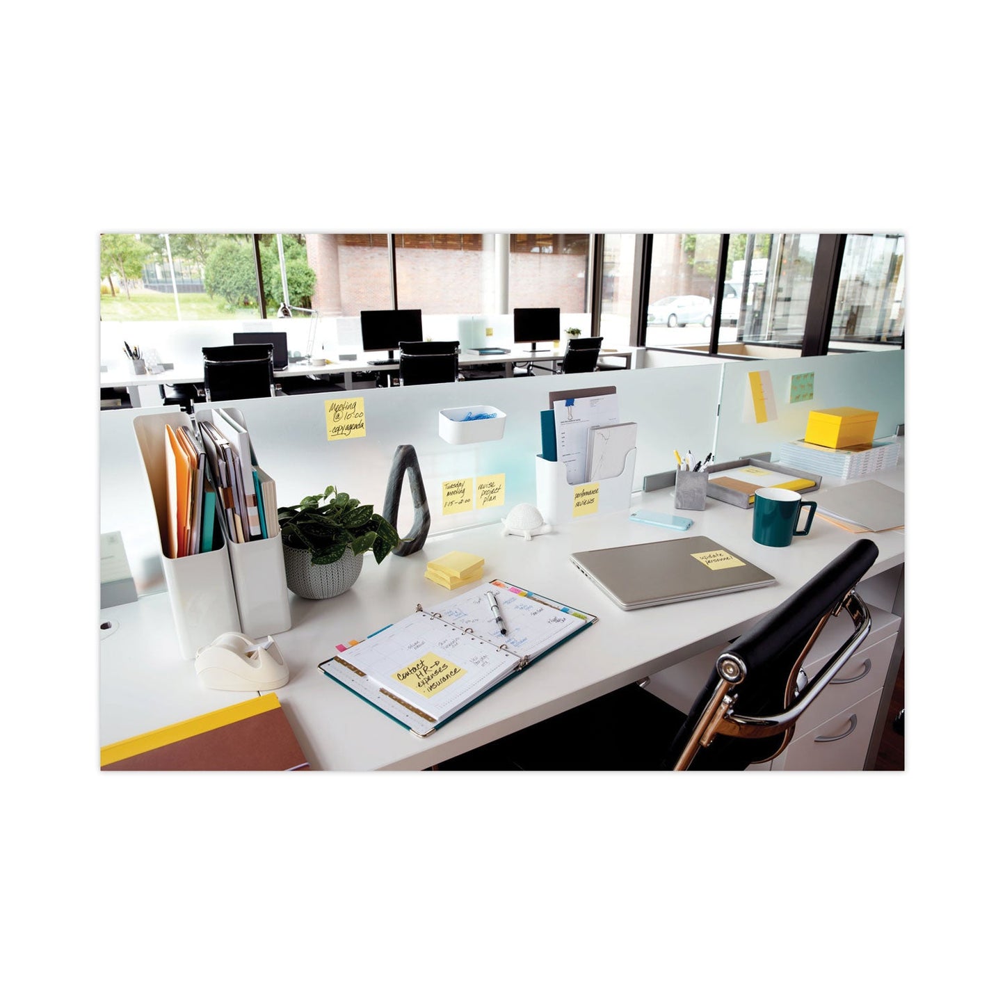 Post-it Original Canary Yellow Pop-up Refill, 3" x 3", Canary Yellow, 100 Sheets/Pad, 12 Pads/Pack