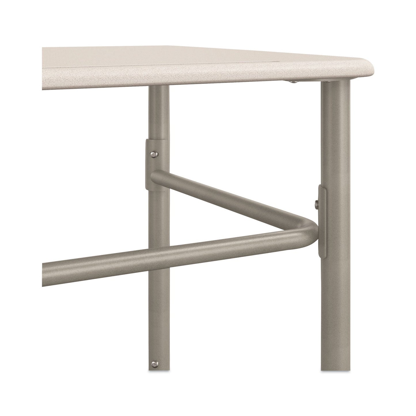 HON SmartLink Student Desk, Rectangle, 20" x 26" x 23" to 33", White, 2/Carton