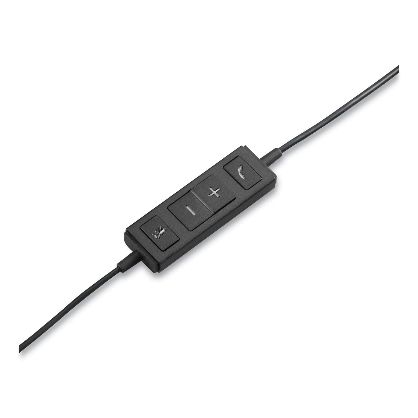 Logitech USB H570e Over-the-Head Wired Headset, Monaural, Black
