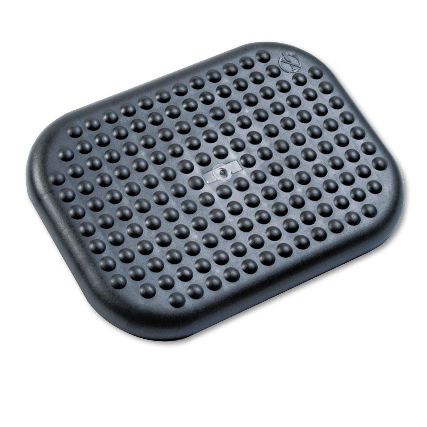 Rubbermaid Height Adjusting Tilting Footrest, 18.13w x 14.25d x 4.13 to 6.63h, Charcoal