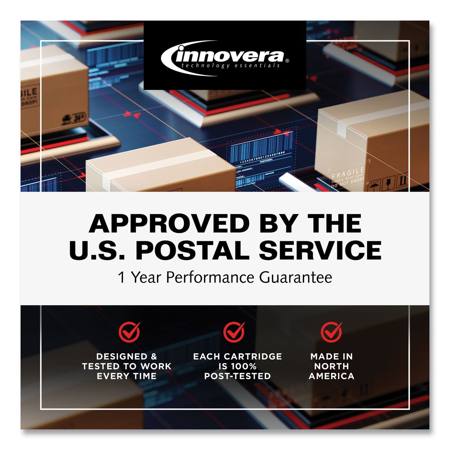 Innovera Remanufactured Black Drum Unit, Replacement for DR730, 12,000 Page-Yield