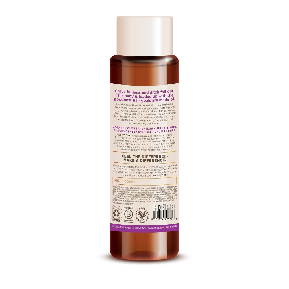 Soapbox Biotin & Superfruit Blend Restore & Volumize Conditioner, 16 Fl Oz