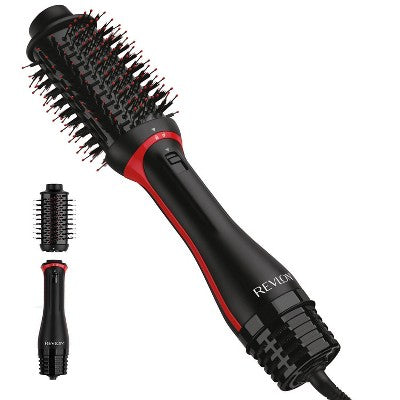 Revlon One-Step Volumizer PLUS Hair Dryer and Hot Air Brush Black - Imperfect Box
