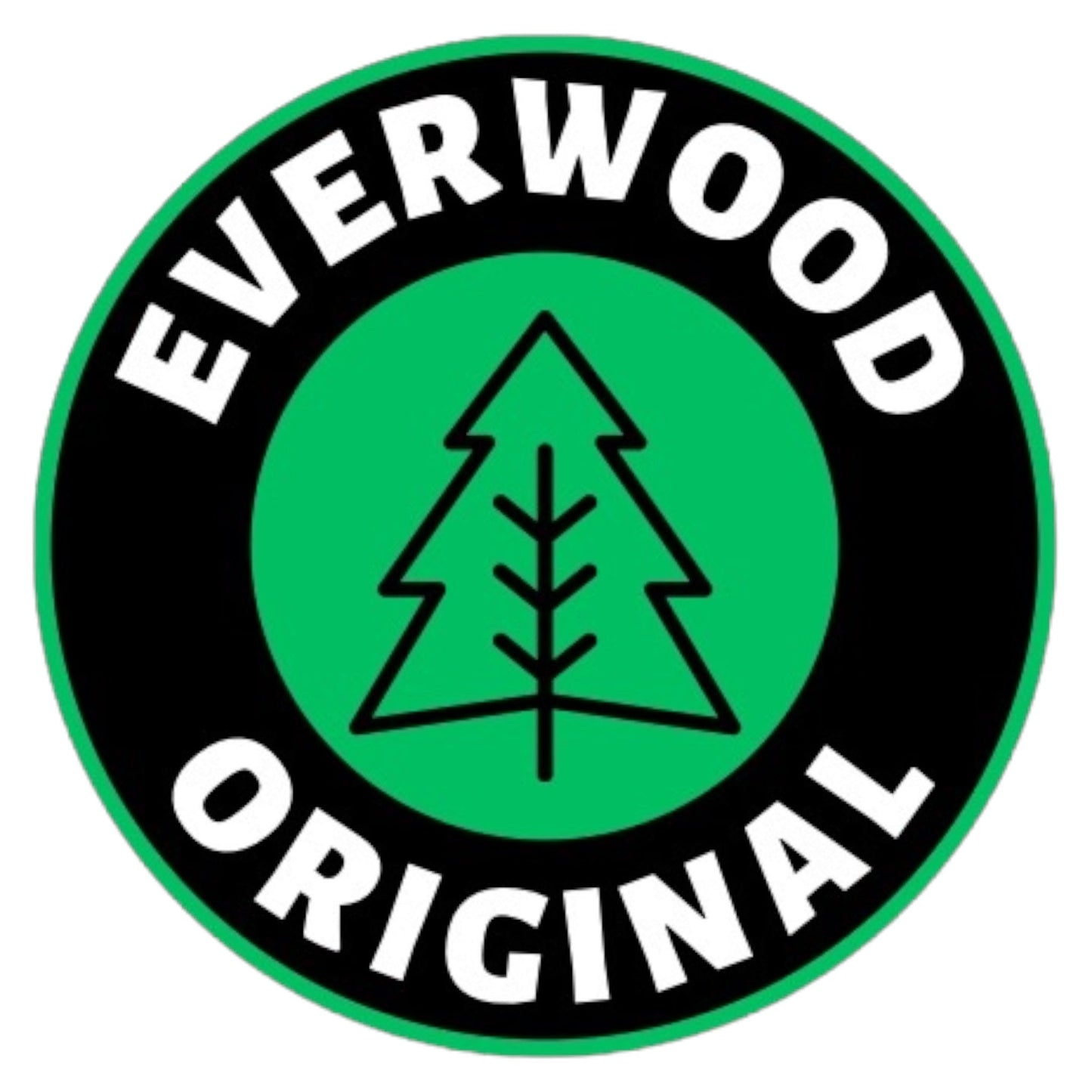 Tree Logo Circle Sticker