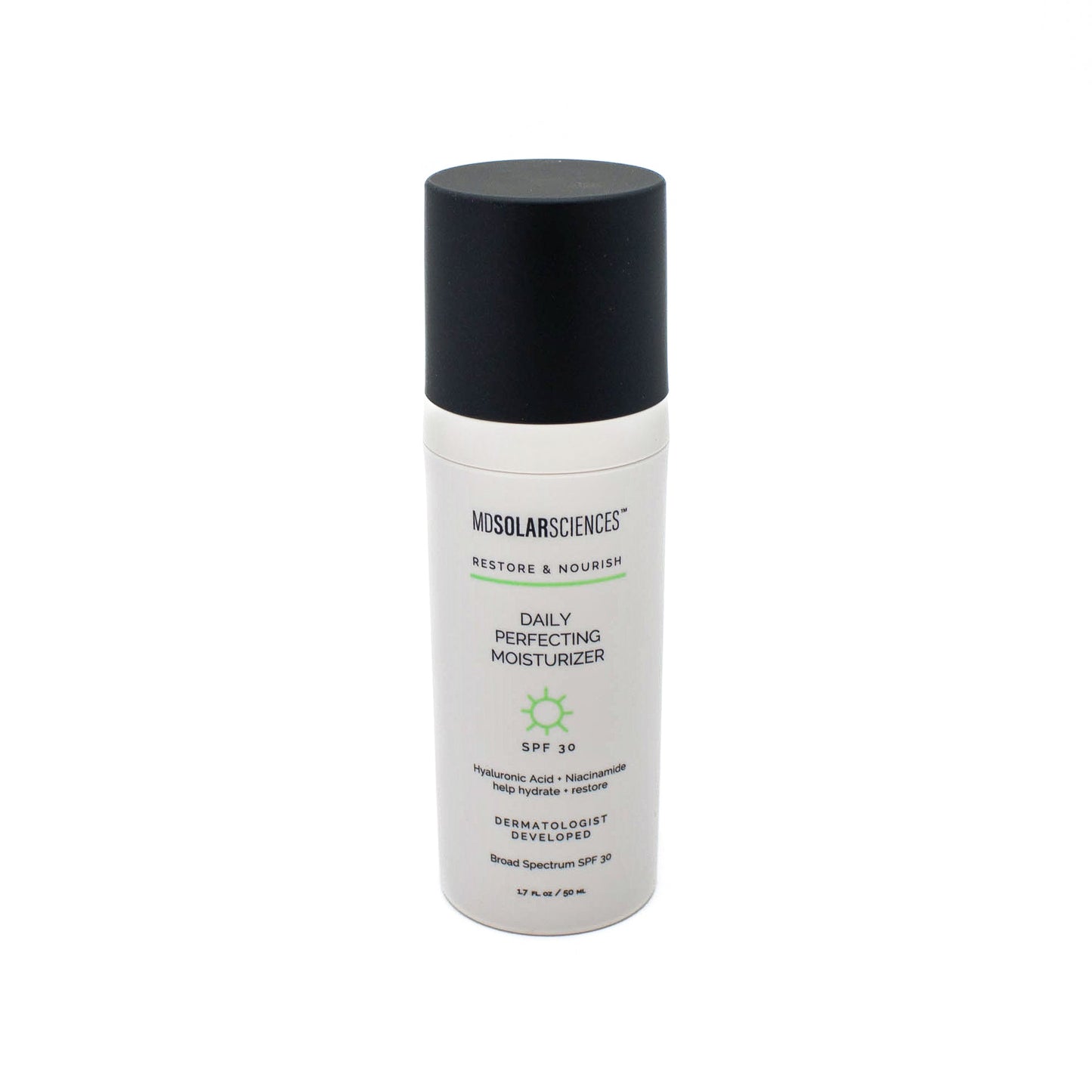 MDSOLARSCIENCES Daily Perfecting Moisturizer SPF30 1.7oz - Small Amount Missing
