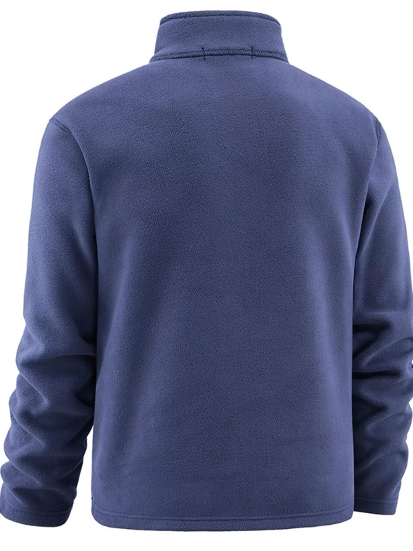 Men's Plus Size Quarter-Zip Fleece Sweatshirt